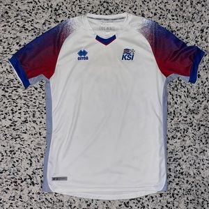 Men’s - KSI Iceland - Away (White) Jersey 🇮🇸